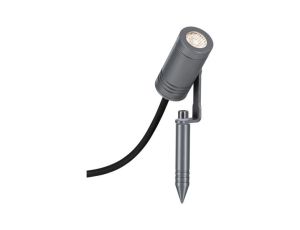 Reflektor ogrodowy RADIX LED 5.5W 550lm 3000K IP65 230V szary / aluminium