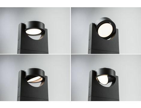 Oprawa ogrodowa SWIVEA LED 8W  625mm 3000K IP44 460lm 230V ciemny szary/ aluminium - 5