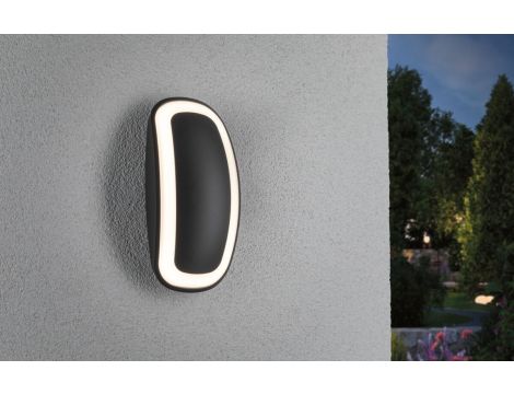 Oprawa elewacyjna SIGNEA LED IP44 4W 170lm 3000K 230V ciemny szary/ aluminium - 7