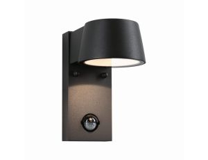 Oprawa elewacyjna CAPEA LED 6W 500lm 3000K czujnik ruchu+zmierzchu IP44 230V antracyt aluminium - image 2