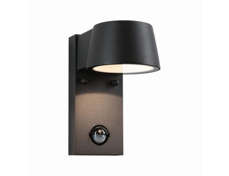 Oprawa elewacyjna CAPEA LED 6W 500lm 3000K czujnik ruchu+zmierzchu IP44 230V antracyt aluminium - 2