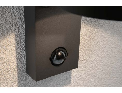 Oprawa elewacyjna CAPEA LED 6W 500lm 3000K czujnik ruchu+zmierzchu IP44 230V antracyt aluminium - 4