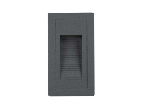 Oprawa elewacyjna HIGH 4W 3000K 500lm IP44 230V czarny / aluminium - 3