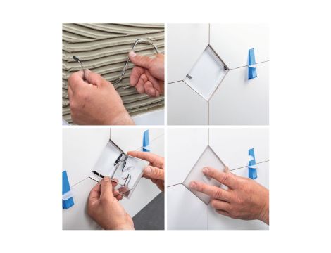 LumiTiles Extension Square 10x10cm 1x?W 2700K 12V Biały Tworzywo sztuczne/ Aluminium - 8