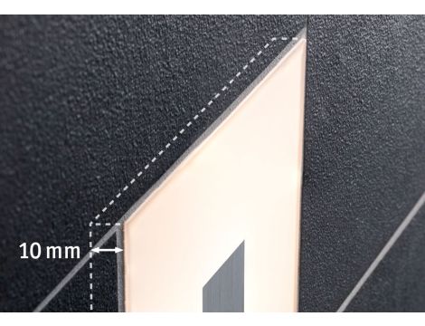 LumiTiles Extension Square 10x10cm 1x?W 2700K 12V Biały Tworzywo sztuczne/ Aluminium - 10