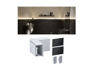 LumiTiles Border profil wewn naroż Antracyt