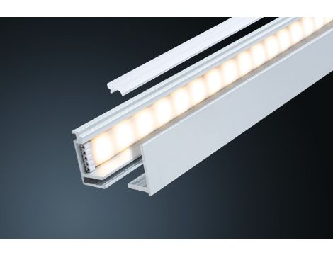 LumiTiles Border profil do nabudow 2m w zest dyfuzor Aluminium/Satynowy - 4