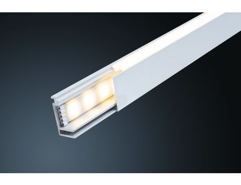 LumiTiles Border profil do nabudow 1m w zest dyfuzor Aluminium/Satynowy - 5