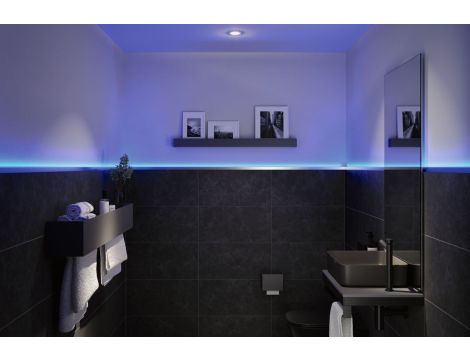 LumiTiles Border profil do nabudow 1m w zest dyfuzor Aluminium/Satynowy - 10