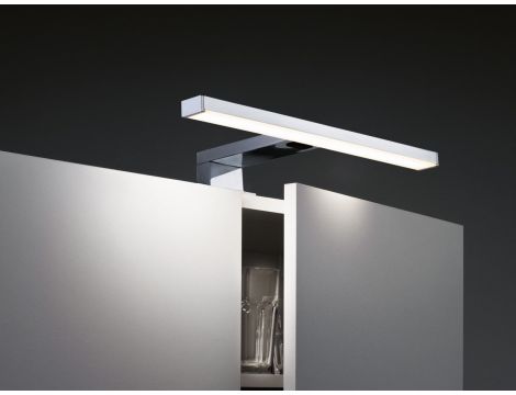 Oprawa ścienna SELO LED nad lustro 3.7W 400lm 300mm  2700/4000/6500K IP44 230V chrom / biały - 7