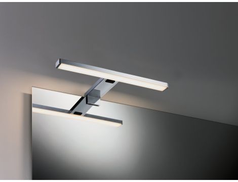 Oprawa ścienna SELO LED nad lustro 3.7W 400lm 300mm  2700/4000/6500K IP44 230V chrom / biały - 9