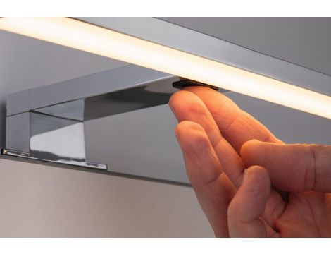 Oprawa ścienna SELO LED nad lustro 3.7W 400lm 300mm  2700/4000/6500K IP44 230V chrom / biały - 10