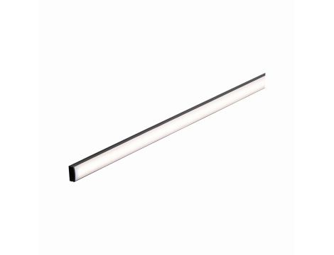 Profil taśmy Base LED biały dyfuzor 2m czarny / aluminium / tworzywo sztuczne - 2