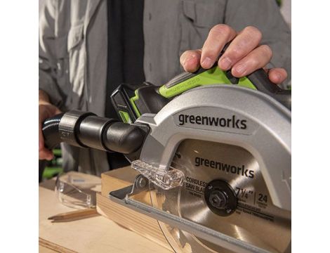 24V Piła tarczowa 185 mm GD24CS - 4