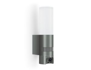 Oprawa elewacyjna z kamerą i czujnikiem Steinel L 620 CAM SC LED PIR 14W LED 3000K 925lm IP44 IK03 230V antracytowy / aluminium