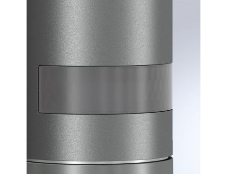 Oprawa elewacyjna z  kamerą i czujnikiem Steinel L 620 CAM SC LED PIR 14W LED 3000K 925lm IP44 IK03 230V antracytowy / aluminium - 5