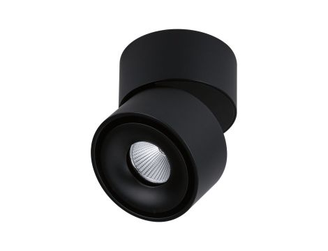 Oprawa sufitowa SPIRCLE LED 8W 550lm 36st. 3000K 230V czarny mat/ aluminium