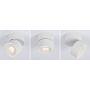 Oprawa sufitowa SPIRCLE LED 8W 550lm 36st. 3000K 230V biały mat/ aluminium - 5