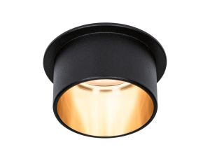 Oprawa do wbudowania GIL COIN LED 3-STEP DIM 6W 470lm 2700K IP44 230V czarny matowy/ złoty