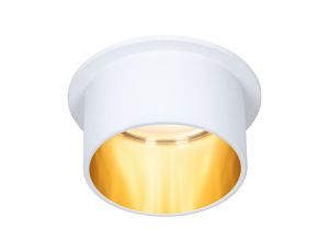 Oprawa do wbudowania GIL COIN LED 3-STEP DIM 6W 470lm 2700K IP44 230V biały matowy/ złoty