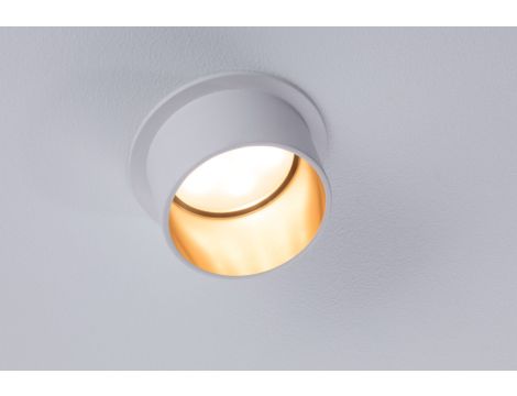 Oprawa do wbudowania GIL COIN LED 3-STEP DIM 6W 470lm 2700K IP44 230V biały matowy/ złoty - 5