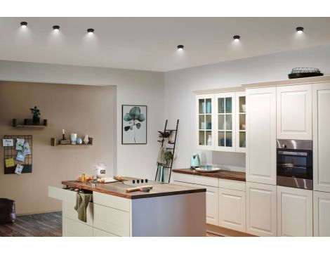 Oprawa do wbudowania GIL COIN LED 3-STEP DIM 6W 470lm 2700K IP44 230V czarny matowy/ szczotkowane żelazo - 8