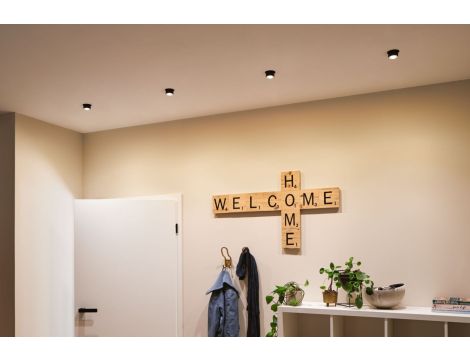 Oprawa do wbudowania GIL COIN LED 3-STEP DIM 6W 470lm 2700K IP44 230V czarny matowy/ szczotkowane żelazo - 6