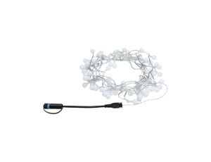 Łańcuch świetlny Plug & Shine 7.5 m 72x2lm DIM 3000K IP44 24V biały / tworzywo sztuczne - image 2
