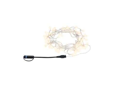 Łańcuch świetlny Plug & Shine 7.5 m 72x2lm DIM 3000K IP44 24V biały / tworzywo sztuczne