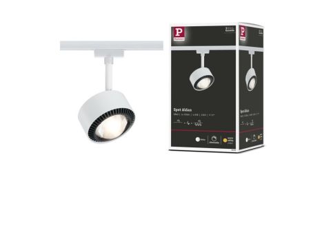 Reflektor na szynoprzewód URail ALDAN DIM 8W 498lm 2700K 230V biały  /  metal - 10