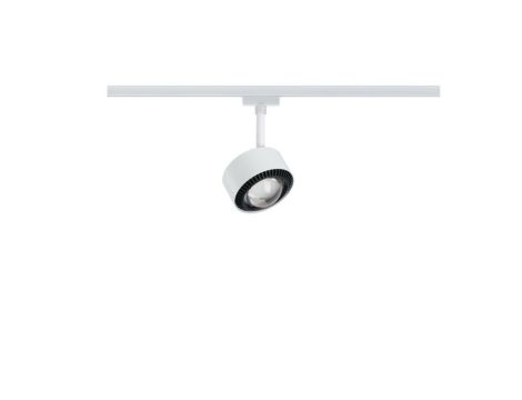 Reflektor na szynoprzewód URail ALDAN DIM 8W 498lm 2700K 230V biały  /  metal - 2