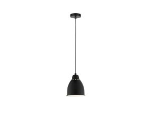 Lampa wisząca Neordic Hilla max.1x40W DIM E27 230V czarny / metal - image 2