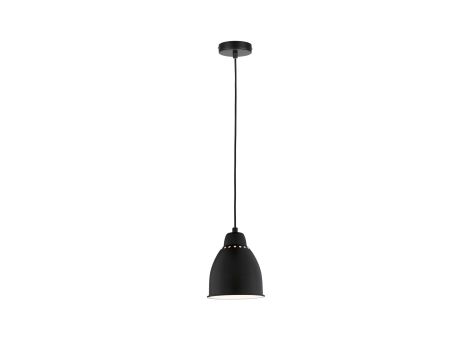 Lampa wisząca Neordic Hilla max.1x40W DIM E27 230V czarny / metal - 2
