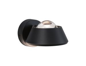 Oprawa ścienna SABIK LED DIM 13W 800lm/ 390lm 2700K  IP44 230V czarny / tworzywo sztuczne - image 2