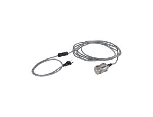 lampa industrialna wisząca Neordic Eldar z włącznikiem max. 1x20W E27 230V szara / oksydowany metal - image 2