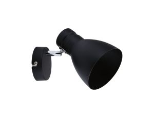 Oprawa ścienno-sufitowa DAVY max.1x20W E27 230V czarny metal