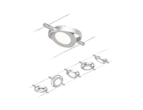 System linkowy RoundMac chrom matowy/Chrom max. 5x4,5W bez lampki DC