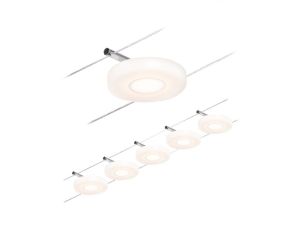 System linkowy zest DiscLED 5x4,5W Chrom-mat/Chrom 12V DC 60VA twszt 3000K - image 2