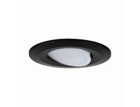Zestaw opraw do wbudowania CALLA LED 3x6W 530lm okrągła wychylna 4000K IP65 230V czarny matowy - 4