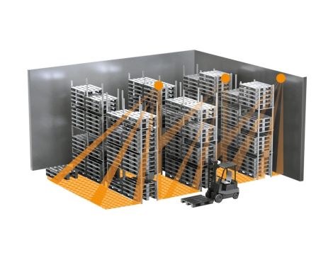 Czujnik ruchu i zmierzchu Steinel IS345 MX HIGHBAY KNX V3.1 natynkowy IP54 kwadrat białyMULTIPACK 48 sztuk - 4
