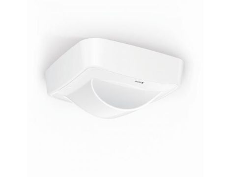Czujnik obecności i zmierzchu Steinel Hallway COM1 Bluetooth Mesh natynkowy IP54  kwadrat biały