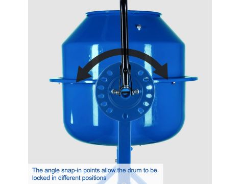 Betoniarka Scheppach MIX65 63 L