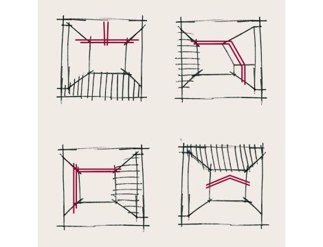 System linkowy ClearLED 5x4W Czarny/Chrom 12VDC tworzywo sztuczne - 4