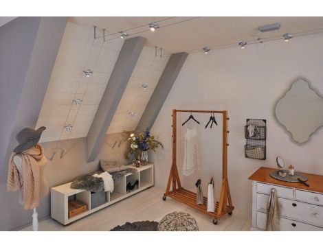 System linkowy DC zest Cardan max.8x7W GU5,3 Chr-m /Chrom 230V/12V DC 60VA metal - 4