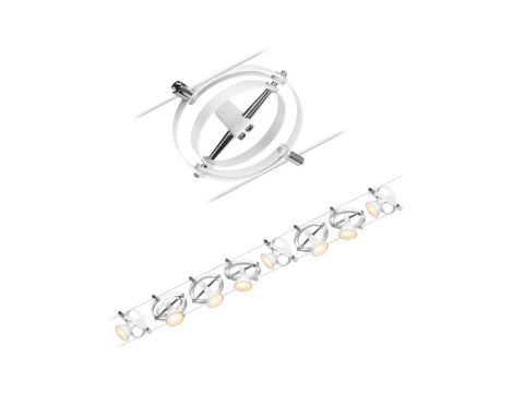 System linkowy DC zest Cardan max.8x7W GU5,3 Bi-mt /Chrom 230V/12V DC 60VA metal