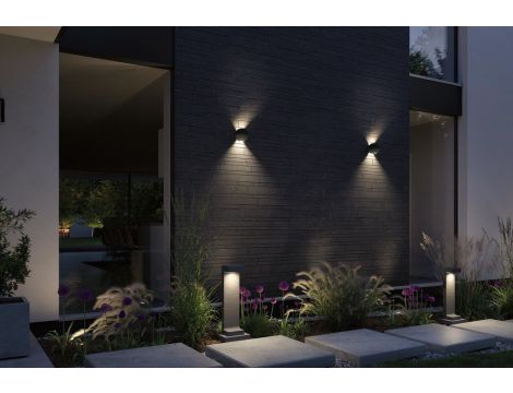 Oprawa elewacyjna CONCERA 2x5,5W  2x250lm IP65  3000K 230V  czarny  Beton - 6