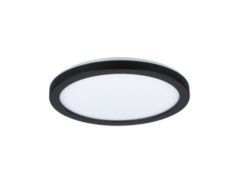 Plafoniera ATRIA SHINE LED Backlight 11.2W 850lm okrągła 190mm 3000K 230V czarny matowy / tworzywo sztuczne - 2
