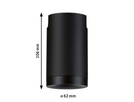 Adapter uniwersalny do szynoprzewodu URail max. 100W 230V czarny matowy/ metal - 5