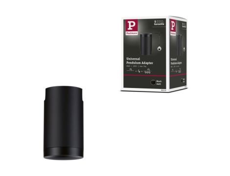 Adapter uniwersalny do szynoprzewodu URail max. 100W 230V czarny matowy/ metal - 6