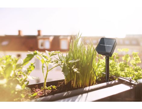 Taśma ogrodowa LED solar 2700K + czujnik zmierzchu 3m IP44 czarny / tworzywo sztuczne - 9